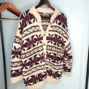 Vintage Equador Made Wool Sweater